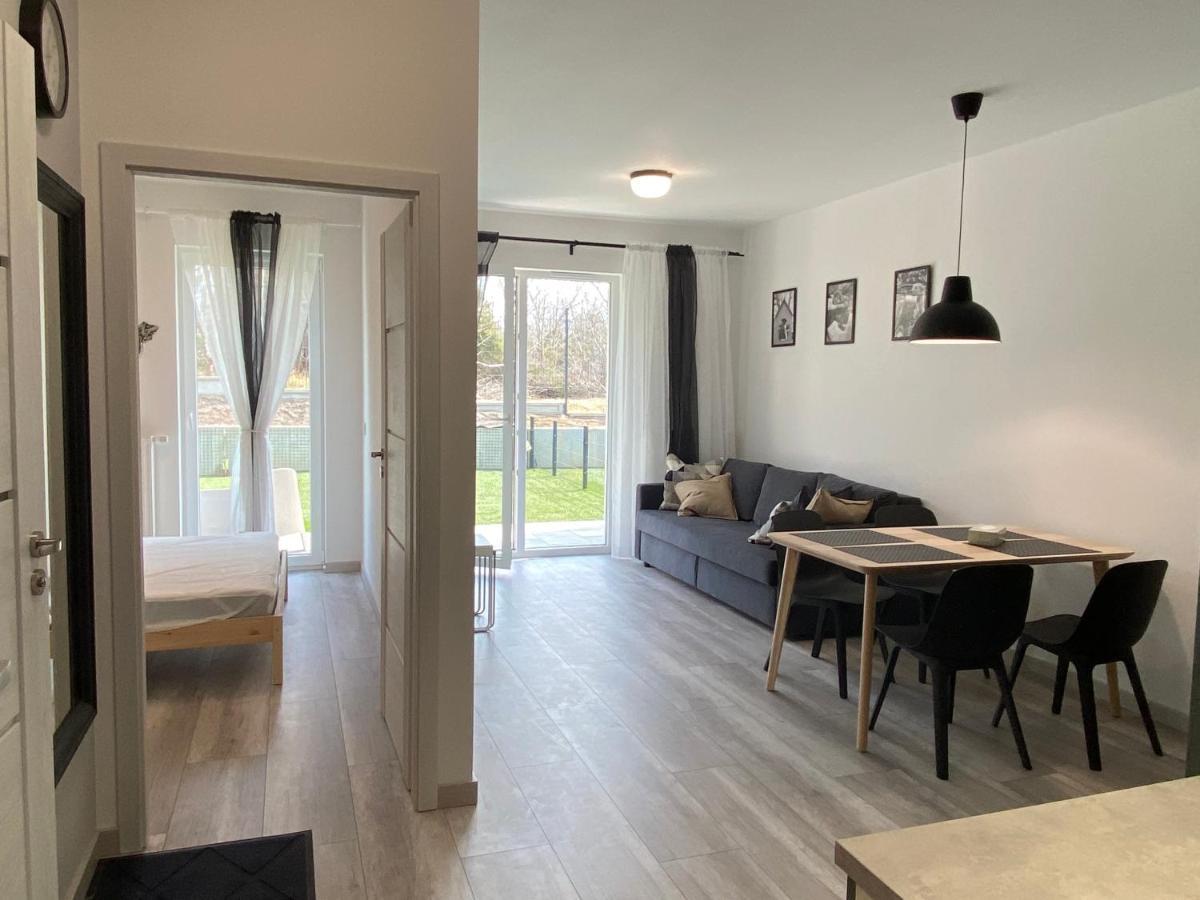 Ekologiczny Z Ogrodkiem Apartman Jastrzębia Góra Kültér fotó